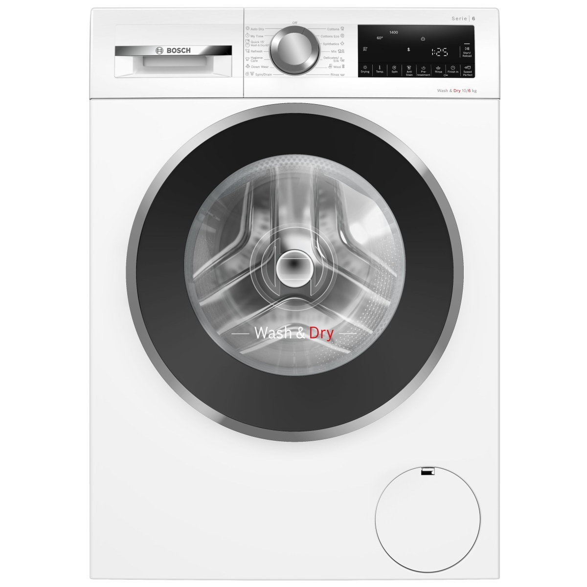 Bosch WNG254YDHK 10/6.0公斤 1400轉 Series 6 變頻 前置式洗衣乾衣機 Bosch WNG254YDHK 10/6.0公斤 1400轉 Series 6 變頻 前置式洗衣乾衣機
