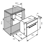 Baumatic BCS674BL 60厘米 70公升 黑魂系列 嵌入式組合蒸焗爐 (旋轉燒烤叉設計, 上下發熱, 獨家雙風扇設計)