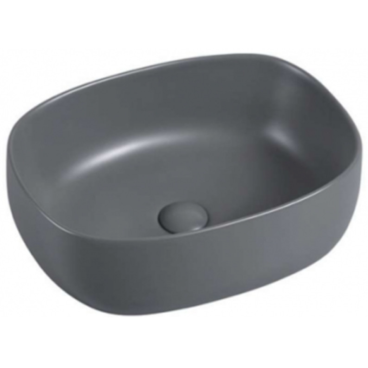 Bellini 78542 MDH 浴室檯上盤 (深灰色)