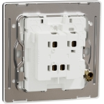 Schneider Electric 施耐德電氣 NUX31_2_JB Unica X 16AX 單位雙控開關掣 (曜石黑)