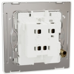 Schneider Electric 施耐德電氣 NUX31_2_PW Unica X 16AX 單位雙控開關掣 (皎月白)