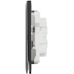 Schneider Electric 施耐德電氣 NUX32_2_DG Unica X 16AX 兩位雙控開關掣 (石墨灰)