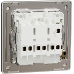 Schneider Electric 施耐德電氣 NUX33_1_DG Unica X 16AX 三位單控開關掣 (石墨灰)