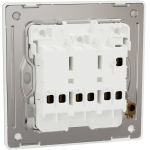 Schneider Electric 施耐德電氣 NUX33_1_PW Unica X 16AX 三位單控開關掣 (皎月白)