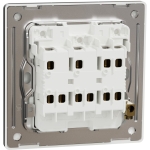 Schneider Electric 施耐德電氣 NUX33_2_DG Unica X 16AX 三位雙控開關掣 (石墨灰)