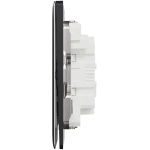 Schneider Electric 施耐德電氣 NUX33_2_DG Unica X 16AX 三位雙控開關掣 (石墨灰)