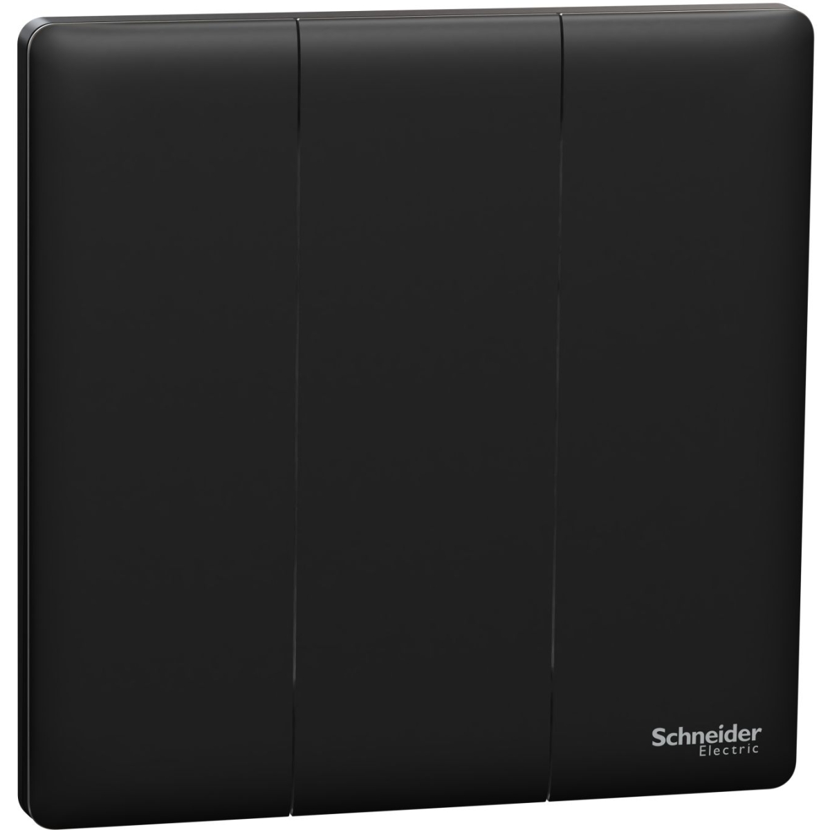 Schneider Electric 施耐德電氣 NUX33_2_JB Unica X 16AX 三位雙控開關掣 (曜石黑)