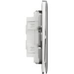 Schneider Electric 施耐德電氣 NUX34_1_SS Unica X 16AX 四位單控開關掣 (炫星銀)