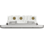 Schneider Electric 施耐德電氣 NUX34_1_SS Unica X 16AX 四位單控開關掣 (炫星銀)