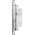 Schneider Electric 施耐德電氣 NUX34_1_SS Unica X 16AX 四位單控開關掣 (炫星銀)