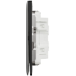 Schneider Electric 施耐德電氣 NUX34_2_JB Unica X 16AX 四位雙控開關掣 (曜石黑)