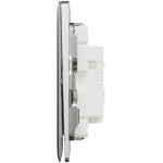 Schneider Electric 施耐德電氣 NUX31_1N_SS Unica X 16AX 單位單控開關掣連LED指示燈 (炫星銀)