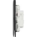 Schneider Electric 施耐德電氣 NUX31_1N_DG Unica X 16AX 單位單控開關掣連LED指示燈 (石墨灰)