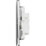 Schneider Electric 施耐德電氣 NUX31_2N_SS Unica X 16AX 單位雙控開關掣連LED指示燈 (炫星銀)