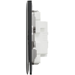 Schneider Electric 施耐德電氣 NUX31_2N_DG Unica X 16AX 單位雙控開關掣連LED指示燈 (石墨灰)