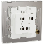 Schneider Electric 施耐德電氣 NUX31_2N_PW Unica X 16AX 單位雙控開關掣連LED指示燈 (皎月白)