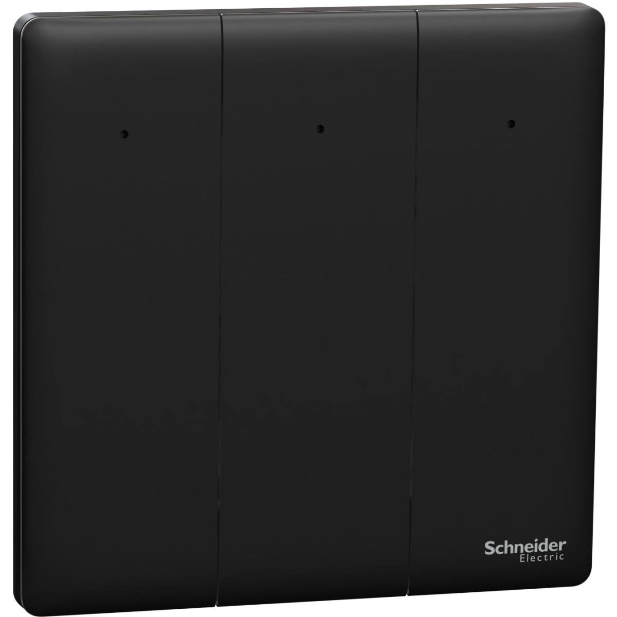 Schneider Electric 施耐德電氣 NUX33_1N_JB Unica X 16AX 三位單控開關掣連LED指示燈 (曜石黑)