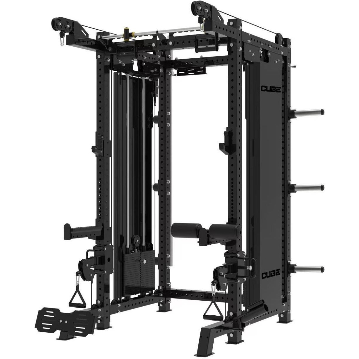 Cube R10 多功能半架 配備雙纜索滑輪+下蹲滑輪