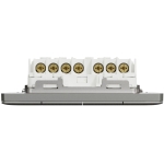 Schneider Electric 施耐德電氣 NUX34_2N_SS Unica X 16AX 四位雙控開關掣連LED指示燈 (炫星銀)