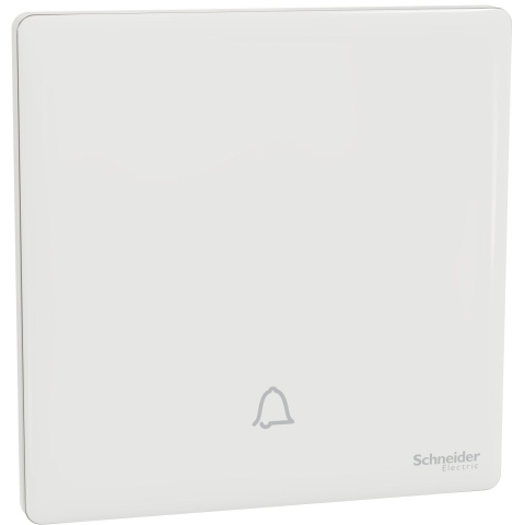 Schneider Electric 施耐德電氣 NUX31_BP_PW Unica X 10A 單位門鐘圖案按手掣 (皎月白)