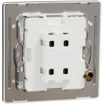 Schneider Electric 施耐德電氣 NUX31_IM_JB Unica X 16AX 單位十字開關掣 (曜石黑)