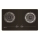 Rasonic 樂信 RG-233GB-TG 75厘米 嵌入式雙頭煤氣煮食爐 (彈性開孔設計 + 兩邊雙環爐頭獨立細芯火)