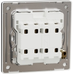 Schneider Electric 施耐德電氣 NUX32_IM_DG Unica X 16AX 兩位十字開關掣 (石墨灰)