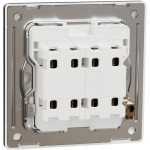 Schneider Electric 施耐德電氣 NUX32_IM_JB Unica X 16AX 兩位十字開關掣 (曜石黑)