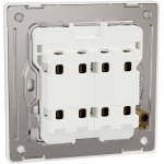 Schneider Electric 施耐德電氣 NUX32_IM_PW Unica X 16AX 兩位十字開關掣 (皎月白)