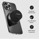 Momax BS6HKD 1-Vibe Go磁吸無線音箱 (黑色)