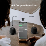 Momax BS6HKD 1-Vibe Go磁吸無線音箱 (黑色)