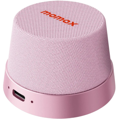 Momax BS6HKP 1-Vibe Go磁吸無線音箱 (粉紅色)