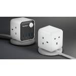 Momax US20UKW 1-Charge Work-Flow 3 插座電源盒 (附 USB)