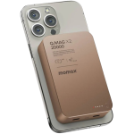 Momax IP133L2 Q.MAG X2 20000mAh 超薄磁吸流動電源 第二代 (砂岩色) (已獲CCC認證)