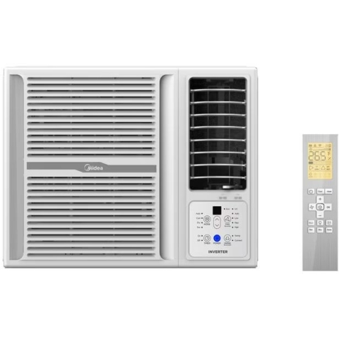 Midea 美的 MW-12CRF8E 1.5匹 CubicCool系列 R32 變頻淨冷 窗口式冷氣機