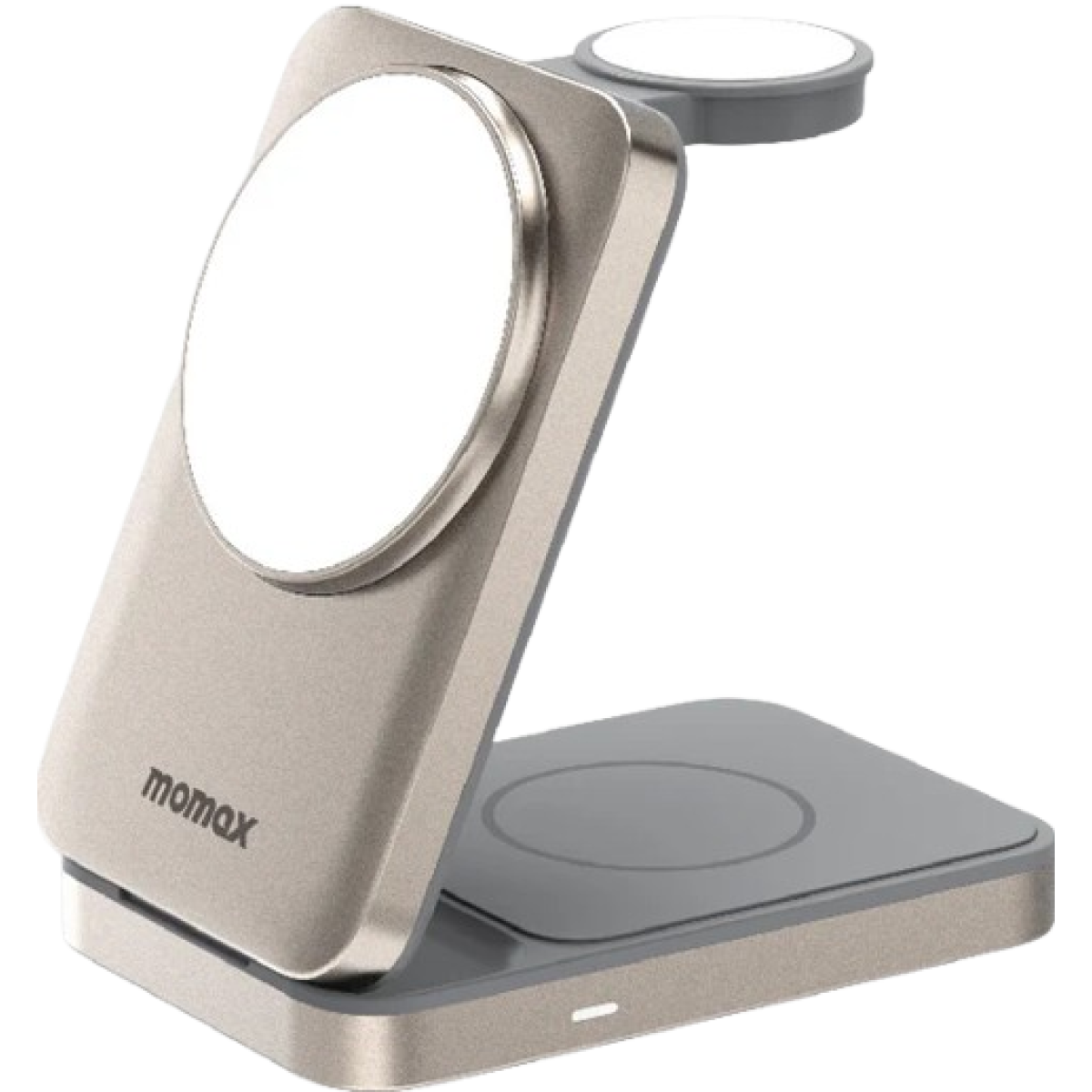 Momax UD36L 1-Charge Q.Port 折疊 Qi2 三合一磁吸無線充電支架