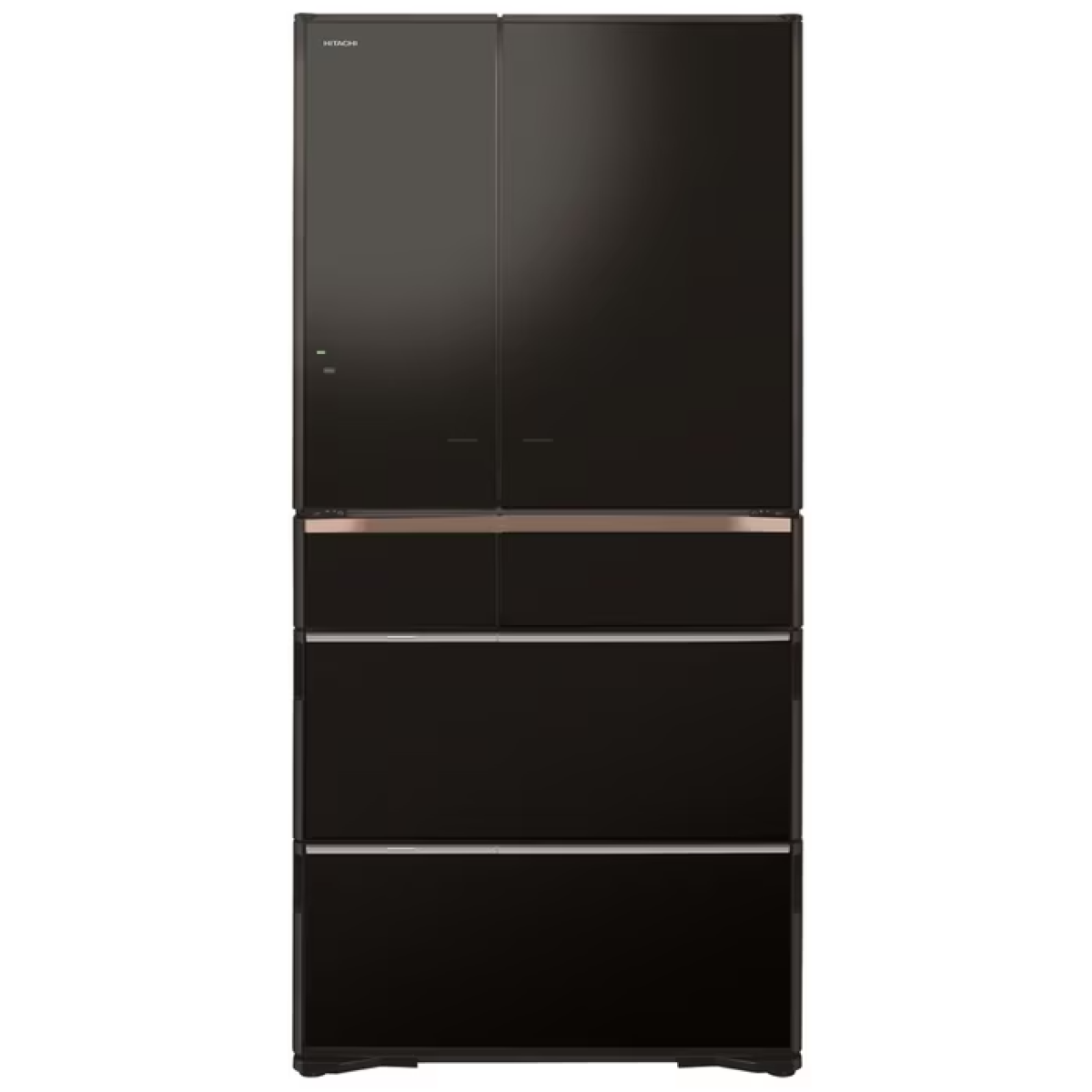 Hitachi 日立 R-ZXC740WH 570L 6門IoT智能變頻環保雪櫃 (晶鑽閃黑) (包拆箱埋位)