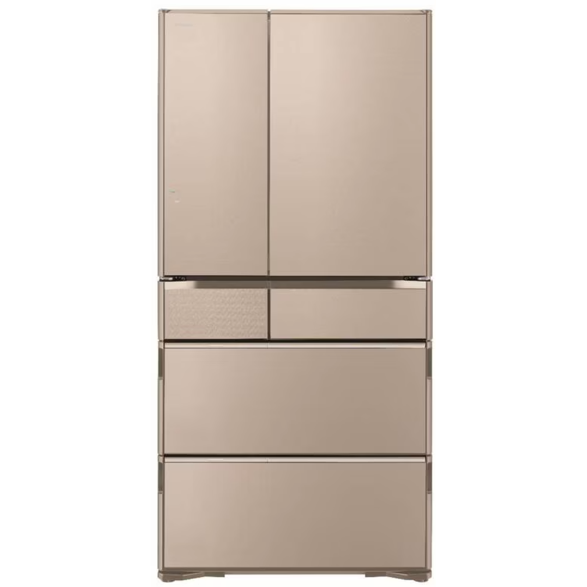 Hitachi 日立 R-WXC740WH 570公升 6門IoT智能變頻環保雪櫃 (晶鑽香檳金) (包拆箱埋位)
