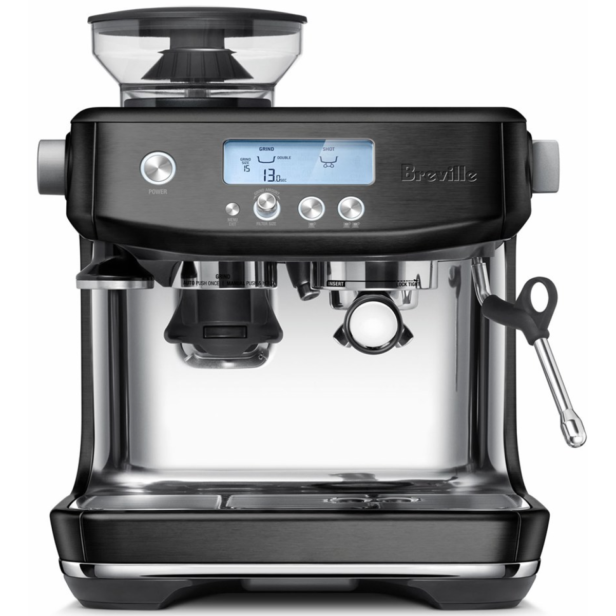 Breville BES878BST 15巴 意式咖啡機 (黑鋼限量版)