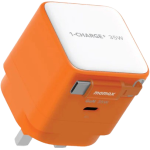 Momax UM72UKM 1-CHARGE+ 1 連接埠 GaN 35W 充電器，附可伸縮 USB-C線