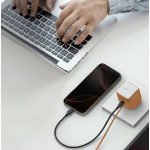 Momax UM72UKM 1-CHARGE+ 1 連接埠 GaN 35W 充電器，附可伸縮 USB-C線