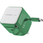 Momax UM72UKG 1-CHARGE+ 1 連接埠 GaN 35W 充電器，附可伸縮 USB-C線