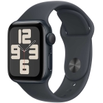 Apple Watch SE GPS 40mm (午夜暗色鋁金屬錶殼 / 午夜暗色運動錶帶 S/M)