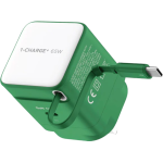 Momax UM76UKG 1-CHARGE+ 1 連接埠 GaN 65W 充電器，附可伸縮 USB-C線