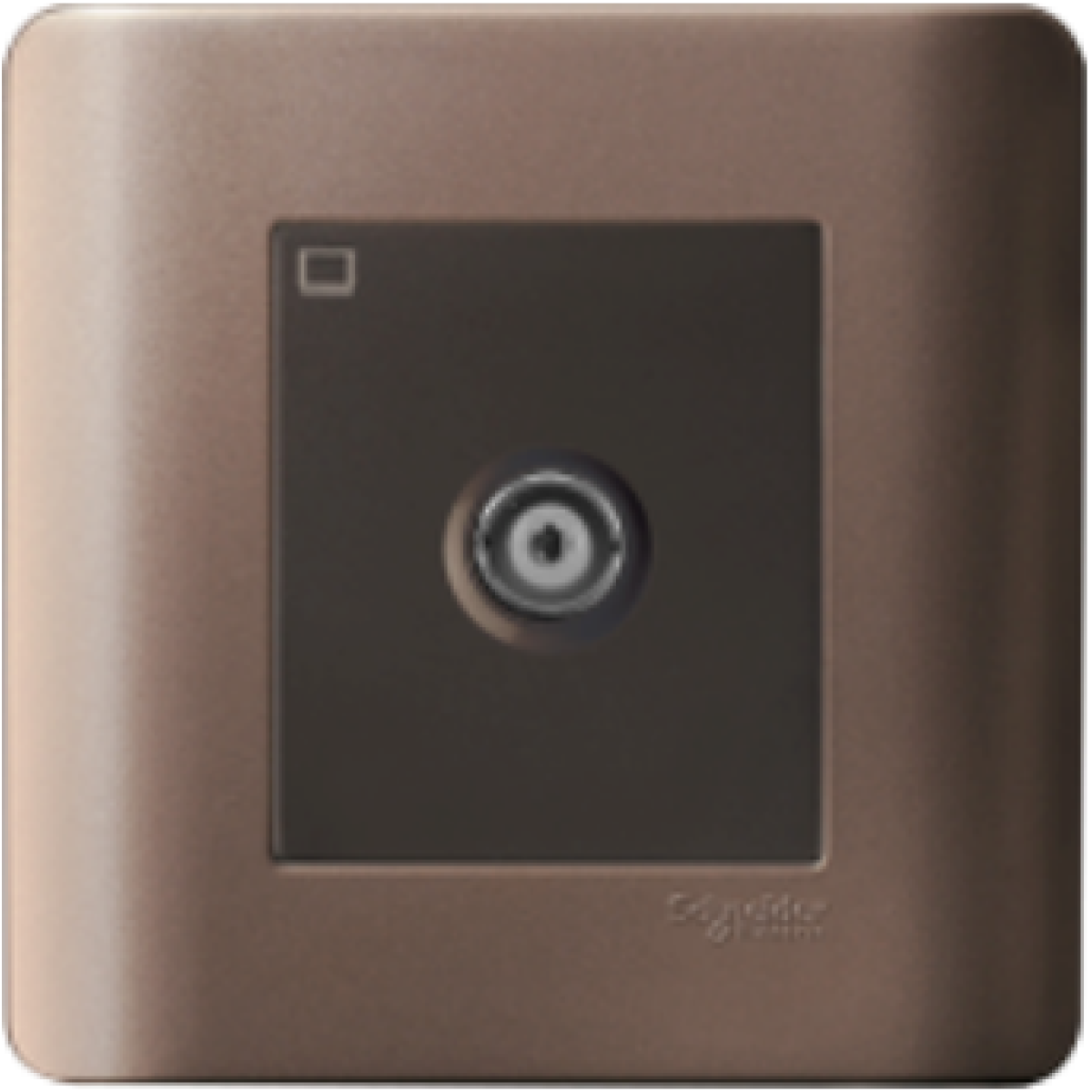 Schneider Electric 施耐德電氣 E8431TVS_SZ Zencelo 單位電視天線副板插座 (銀銅) Schneider Electric 施耐德電氣 E8431TVS_SZ Zencelo 單位電視天線副板插座 (銀銅)