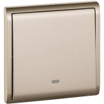 Schneider Electric 施耐德電氣 E8231L1F_WG_C5 Pieno 16AX 單位單控開關掣連螢光指示 (沉醉金)