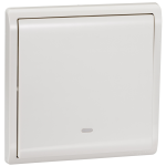 Schneider Electric 施耐德電氣 E8231L2F_WE_C5 Pieno 16AX 單位雙控開關掣連螢光指示 (白色)