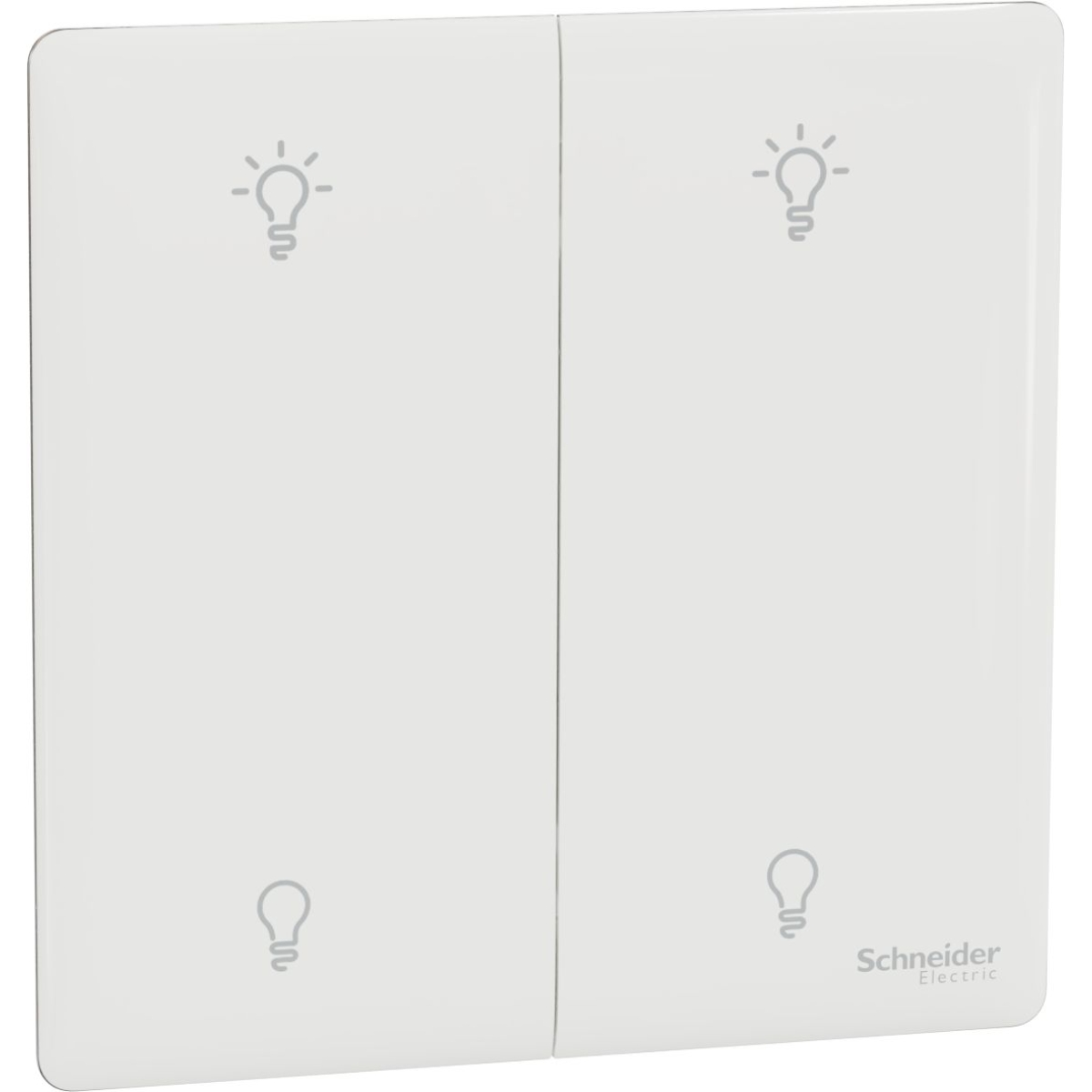Schneider Electric 施耐德電氣 NUX32RUD250_PW Unica X 250W 兩位雙控光暗掣 (皎月白)