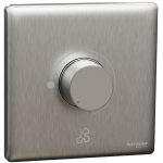 Schneider Electric 施耐德電氣 NUX31FR350_SS Unica X 風扇調速開關掣 (炫星銀)