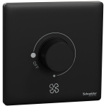 Schneider Electric 施耐德電氣 NUX31FR350_JB Unica X 風扇調速開關掣 (曜石黑)
